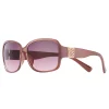Women's Nine West 59mm Square Rose Sunglasses with Rose Gold Tone Temple Detail 1 Women's Nine West 59mm Square Rose Sunglasses with Rose Gold Tone Temple Detail -Nine West shop 4221503