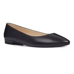 Nine West Corrine Women's Leather Ballet Flats -Nine West shop 4306613 Black Leather