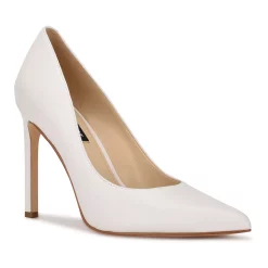Nine West Tatiana Women's Pumps -Nine West shop 4465068 White Leather