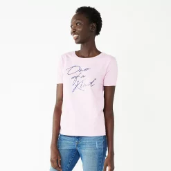 Women's Nine West Crewneck Graphic Tee -Nine West shop 4646703 One Of A Kind