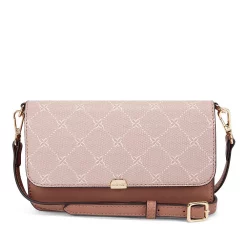 Nine West Park Slope Phone Wallet on a String -Nine West shop 4779171 Sable Logo Buff