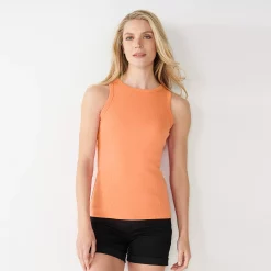 Women's Nine West Ribbed Tank -Nine West shop 4841430 Blush Rush