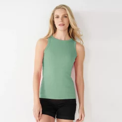Women's Nine West Ribbed Tank -Nine West shop 4841430 Chadwick Green