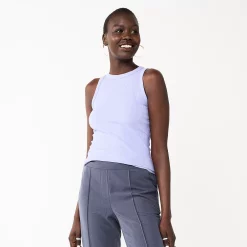 Women's Nine West Ribbed Tank -Nine West shop 4841430 Kelly Lavender