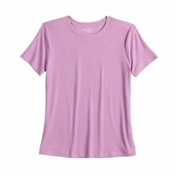 Women's Nine West Essential Crewneck Tee -Nine West shop 4911743 ALT5