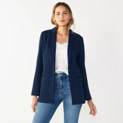 Women's Nine West Relaxed Blazer -Nine West shop 4951623 Avery Navy