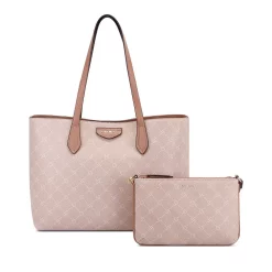 Nine West Landyn 2-Piece Tote & Shoulder Bag Set -Nine West shop 4987450 Sable Logo Buff