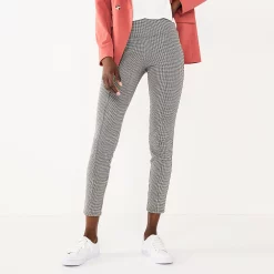 Petite Nine West Seamed Tummy Control Ponte Leggings 20 Petite Nine West Seamed Tummy Control Ponte Leggings -Nine West shop 5032426 Charcoal Herringbone