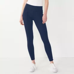 Petite Nine West Seamed Tummy Control Ponte Leggings 19 Petite Nine West Seamed Tummy Control Ponte Leggings -Nine West shop 5032426 Sky Captain