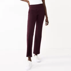 Women's Nine West Tummy-Control Ponte Bootcut Pants 13 Women's Nine West Tummy-Control Ponte Bootcut Pants -Nine West shop 5078839 Midnight Wine