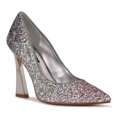 Nine West Trendz Women's High Heels -Nine West shop 5191528 Pink Ombre Glitter