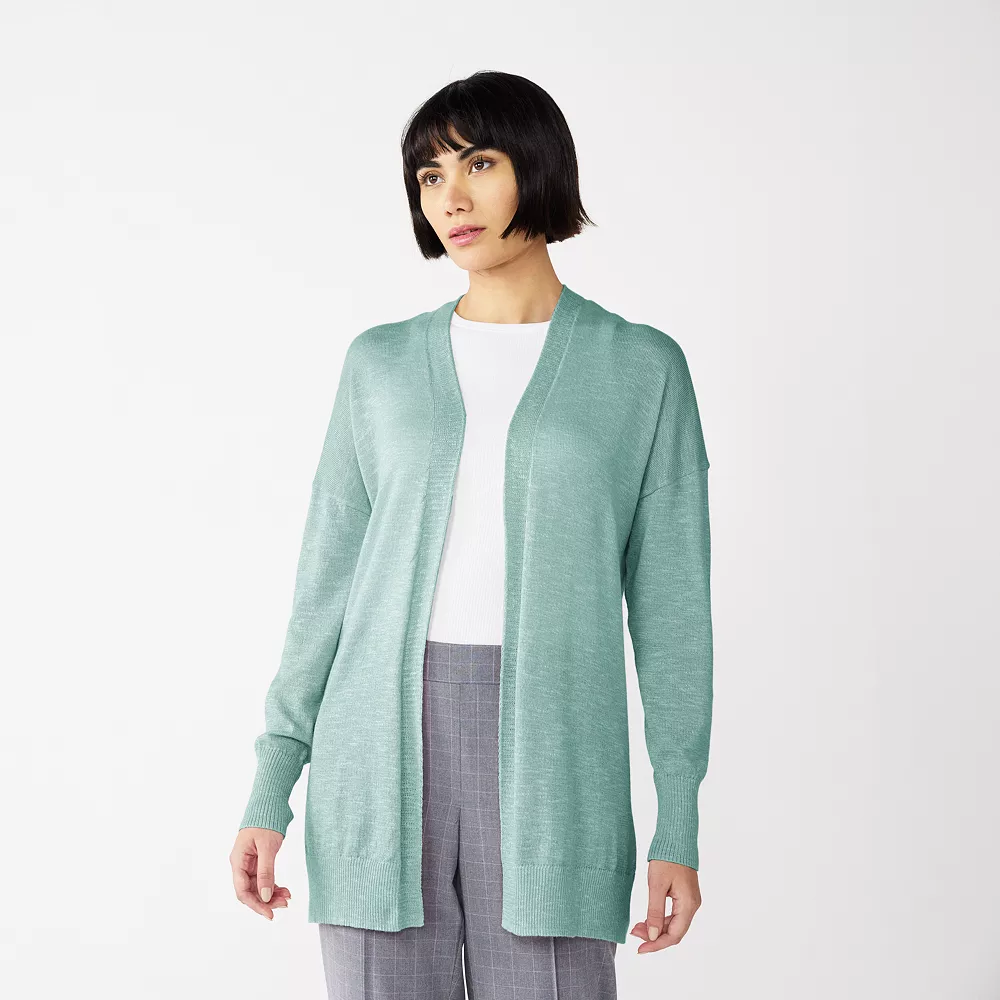 Women's Nine West Essential Lightweight Cardigan 11 Women's Nine West Essential Lightweight Cardigan - Image 9