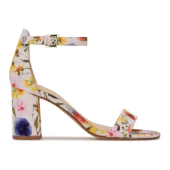 Nine West Sandy Women's Block Heel Dress Sandals 8 Nine West Sandy Women's Block Heel Dress Sandals -Nine West shop 5236834 ALT