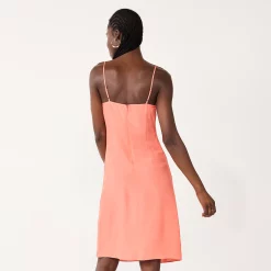 Women's Nine West Strappy Ruched Midi Dress -Nine West shop 5551982 ALT