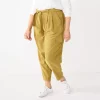 Plus Size Nine West High-Waisted Tapered Pants