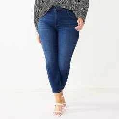 Plus Size Nine West Slimming Skinny Jeans