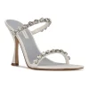 Nine West Aria Women's Dress Sandals 1 Nine West Aria Women's Dress Sandals -Nine West shop 5577889 White Satin