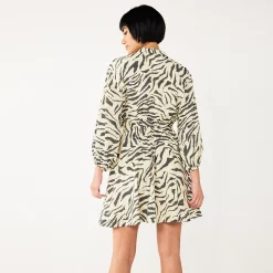 Women's Nine West Fit & Flare Utility Dress -Nine West shop 5580729 ALT