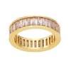 Nine West Simulated Crystal Baguette Ring -Nine West shop 5596035