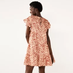 Women's Nine West Tiered Dolman-Sleeve Babydoll Dress 7 Women's Nine West Tiered Dolman-Sleeve Babydoll Dress -Nine West shop 5613649 ALT