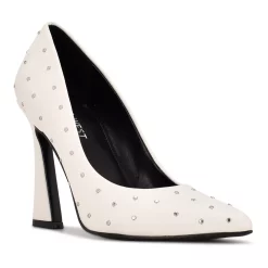 Nine West Trial Women's Rhinestone Dress Pumps 11 Nine West Trial Women's Rhinestone Dress Pumps -Nine West shop 5618715 White