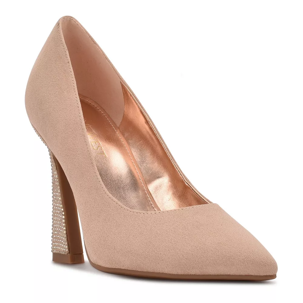 Nine West Tunips Women's Rhinestone Dress Pumps 4 Nine West Tunips Women's Rhinestone Dress Pumps - Image 2