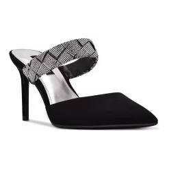 Nine West Greet Women's Rhinestone High Heels -Nine West shop 5618720 Black