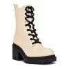Nine West Juna Women's Combat Boots -Nine West shop 5623218 Ivory