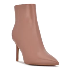 Nine West Gurly Women's High Heel Ankle Boots -Nine West shop 5625096 Dark Natural