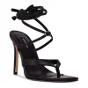 Nine West Terrie 03 Women's Ankle Wrap Dress Sandals -Nine West shop 5638239 Black