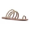 Nine West Cartee Women's Jelly Sandals -Nine West shop 5656741 Light Natural