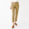 Women's Nine West Curvy High-Waisted Tapered Pants 2 Women's Nine West Curvy High-Waisted Tapered Pants -Nine West shop 5659773 Egyptian Papyrus