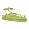Nine West Sarest Women's Strappy Sandals 1 Nine West Sarest Women's Strappy Sandals -Nine West shop 5659783 Lime Green