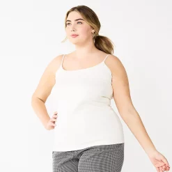 Plus Size Nine West Sculpt Cami -Nine West shop 5684807 Daisy Dew