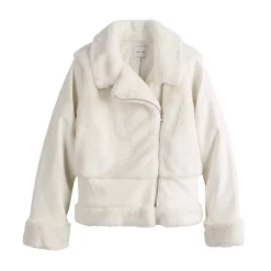 Women's Nine West Faux-Fur Faux-Leather Moto Jacket 7 Women's Nine West Faux-Fur Faux-Leather Moto Jacket -Nine West shop 5685792 ALT5