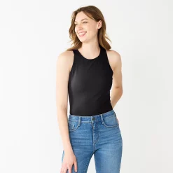 Women's Nine West Sculpt High Neck Bodysuit -Nine West shop 5685898 Mineral Black