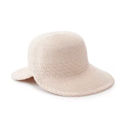 Nine West Brimless Floppy Hat -Nine West shop 5699400 Blush Combo