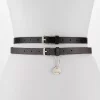 Women's Nine West 2-for-1 Roller Buckle Logo Belt Set -Nine West shop 5699457