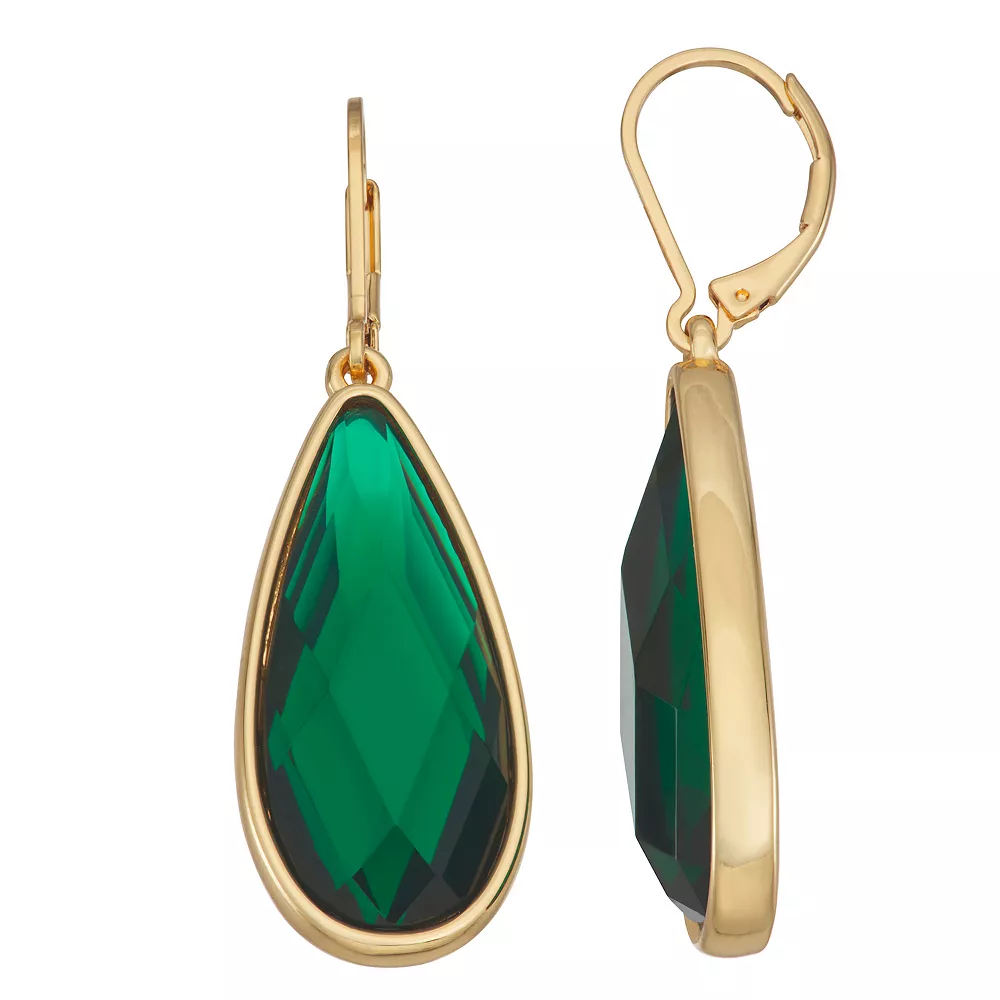 Nine West Large Teardrop Earrings 3 Nine West Large Teardrop Earrings