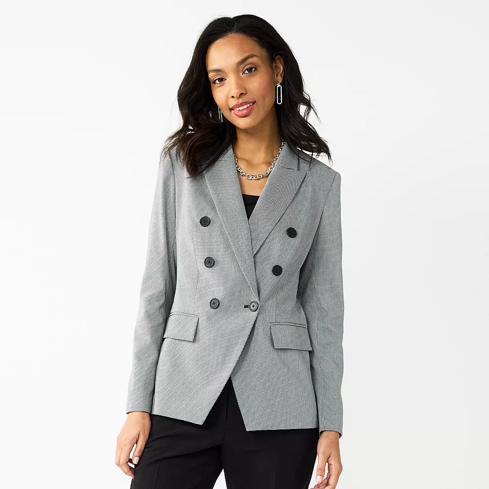 Women's Nine West Double Breasted Blazer 3 Women's Nine West Double Breasted Blazer
