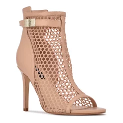 Nine West Ididit Women's Heeled Ankle Boots -Nine West shop 5766964 Light Natural