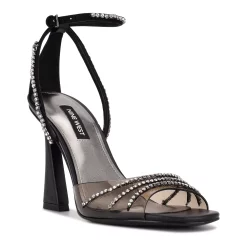 Nine West Klass Women's Heeled Sandals -Nine West shop 5773547 Black