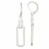 Women's Nine West Silver Tone Metal Drop Earrings -Nine West shop 5806626
