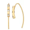 Nine West Gold Tone Stick Threader Earrings -Nine West shop 5808132