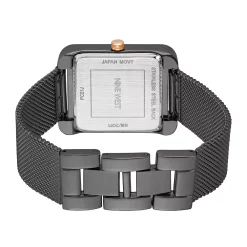 Nine West Women's Two Tone Rectangle Dial Dress Watch -Nine West shop 5857479 ALT