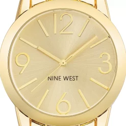 Nine West Women's Gold-Tone Dress Watch -Nine West shop 5857498 ALT2