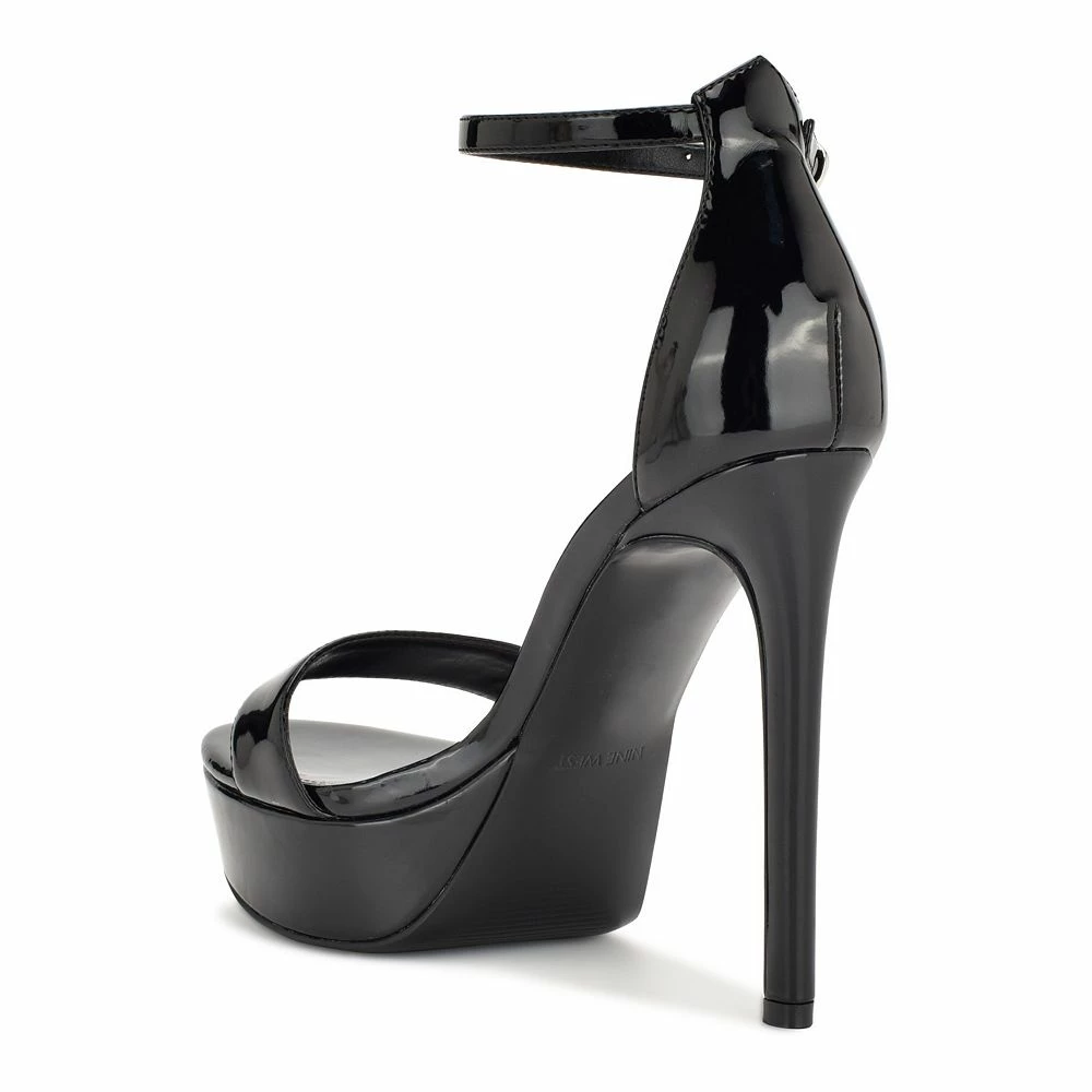 Nine West Goou Women's Platform Dress Sandals 8 Nine West Goou Women's Platform Dress Sandals - Image 6