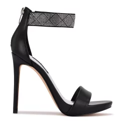 Nine West Utell Women's Rhinestone High Heel Dress Sandals -Nine West shop 5883719 ALT