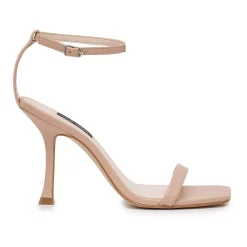 Nine West Yess Women's Leather Heeled Sandals -Nine West shop 5883723 ALT