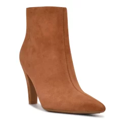 Nine West Cale 9x9 Women's Leather Ankle Boots -Nine West shop 5903922 Cogn Suede